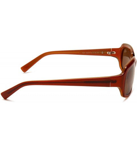 Butterfly Women's HS0212 Yes Butterfly Sunglasses - Brown Frame/Brown Lens - CX115EUSXSJ $14.33