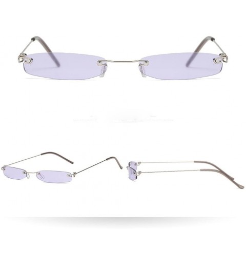 Rectangular Vintage Sunglasses Rectangular Eyewear - C - CN190HY0Y7S $7.49