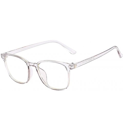 Aviator Unisex Glasses Round Computer Readers Eyeglasses Frames for Prescription Lens - Gray - C318S0A4EHD $9.13