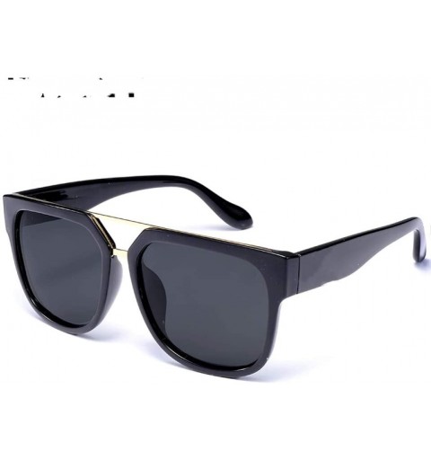 Oversized Design Polarized Sunglasses Women Ladies Oversized Sun Glasses Female Prismatic Eyewear - 1 - CR18QZ4R6MH $55.98