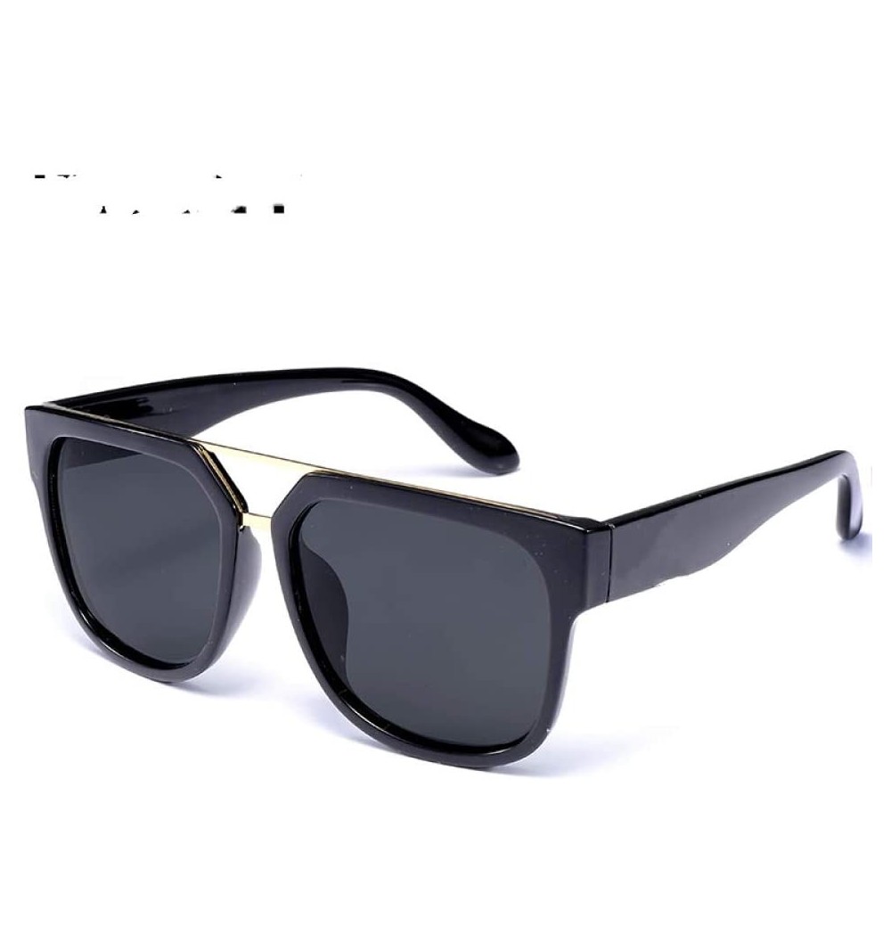 Oversized Design Polarized Sunglasses Women Ladies Oversized Sun Glasses Female Prismatic Eyewear - 1 - CR18QZ4R6MH $33.88