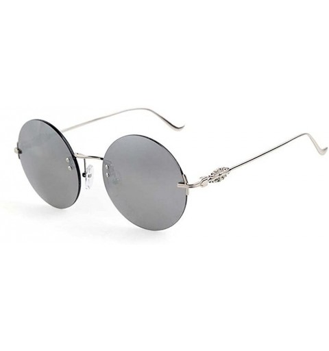 Round Driving Was Classic Round Frame Sunglasses Eyewear - CO11JZJU4JV $41.92