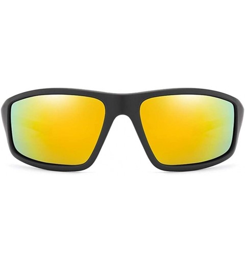 Square Men Women Polarized Sunglasses Classic Square Sun Glasses Driver Shades Male Vintage Mirror Glasses UV400 - CF199QC7GI...