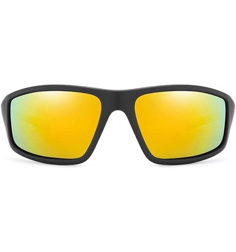 Square Men Women Polarized Sunglasses Classic Square Sun Glasses Driver Shades Male Vintage Mirror Glasses UV400 - CF199QC7GI...