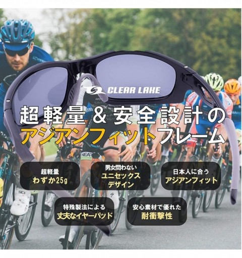 Oversized Mathew Polarized Sports Sunglasses for Men Women Fishing Running Hiking Running Cycling - CH18O53I2X0 $21.52