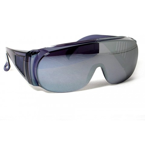 Wrap Rodeo M3 Fit Over Prescription Rx No Blind-spot Driver Day & Night Wrap Around Sun Glasses - Slate - CZ11U0Y3B6X $11.26