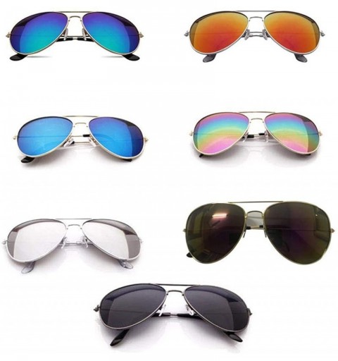 Goggle Fashion UV Protection Glasses Travel Goggles Outdoor Metal Frame Sunglasses Sunglasses - Black Gray - CE18SZUZWMK $7.67