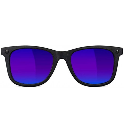 Rectangular Mikemo Premium Polarized Sunglasses 100% UV Protected - Black Out - CC19CG6E3A4 $45.32