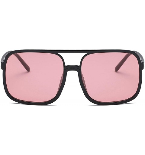 Square Square Sunglasses Men Brand Designer Mirror Women Sunglasses Male Sun Glasses Man - 15977 C3 Yellow - CI18S9E3XCA $11.42