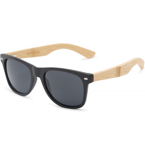Square Sunglass Warehouse Treeline - Plastic Retro Square Men's & Women's Full Frame Sunglasses - CH12O5JJ6M6 $14.16
