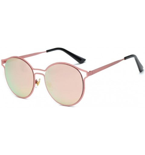 Aviator Retro Glasses Unisex Fashion Aviator Sunglasses (G) - C318GD8Z28Q $8.62