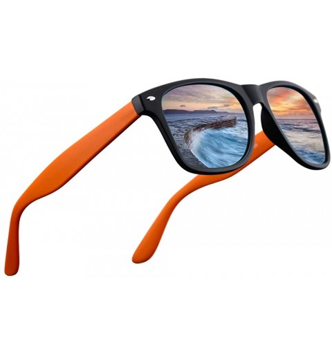 Square Polarized Mens Classic Trendy Stylish Sunglasses UV400 Clip-on Over Precription Glasses NCS004 - CG18RM9SE35 $12.55