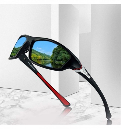 Goggle Unisex Polarised Driving Sun Glasses for Men Polarized Stylish Sunglasses Goggle Eyewears - C6 - CZ194O36QIM $18.54