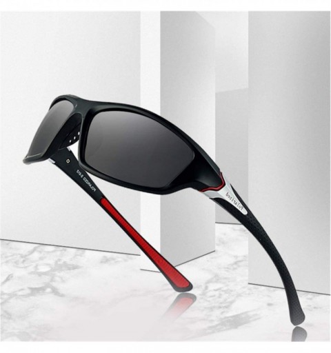 Goggle Unisex Polarised Driving Sun Glasses for Men Polarized Stylish Sunglasses Goggle Eyewears - C6 - CZ194O36QIM $18.54