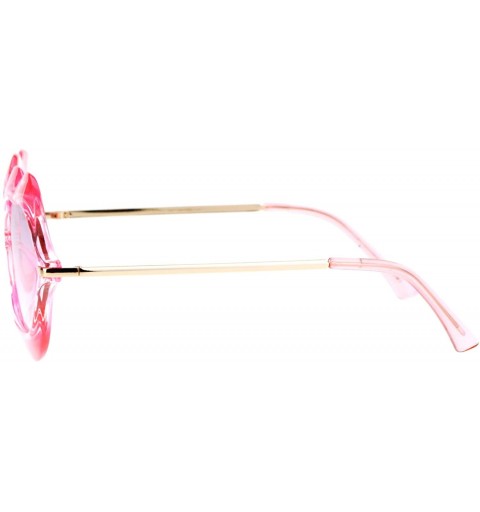 Oval Cute Lip Shape Sunglasses Lips Kiss Womens Fashion Shades UV 400 - Pink - C7188CRC6DL $9.71