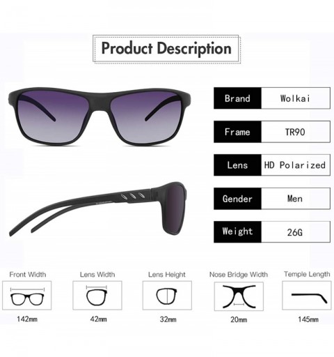 Round Polarized Sports Sunglasses for Men UV Protection Vintage Driving Cycling Sun Glasses - C21940IODYL $11.70