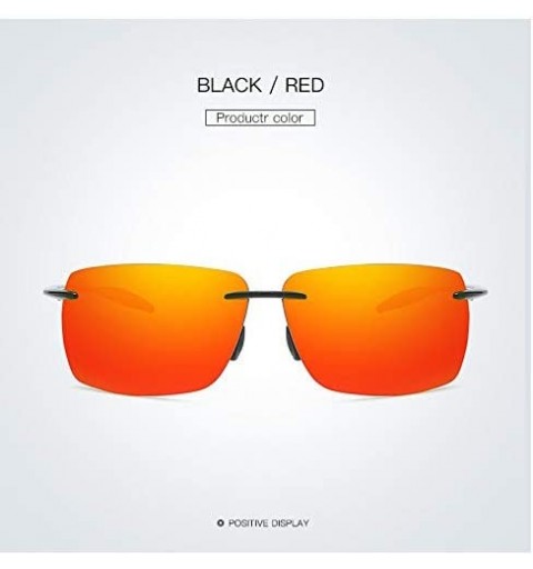 Aviator Men's Sunglasses (Red) - CI18YEIU2OM $23.84