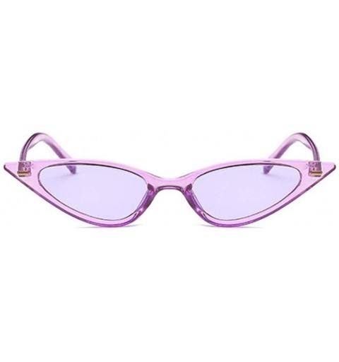 Cat Eye Sexy Cat Eye Sunglasses Women Mirror Sun Glasses Ladies Cateye Lens Shades For Female Eyewear UV400 - Leopard - CV198...