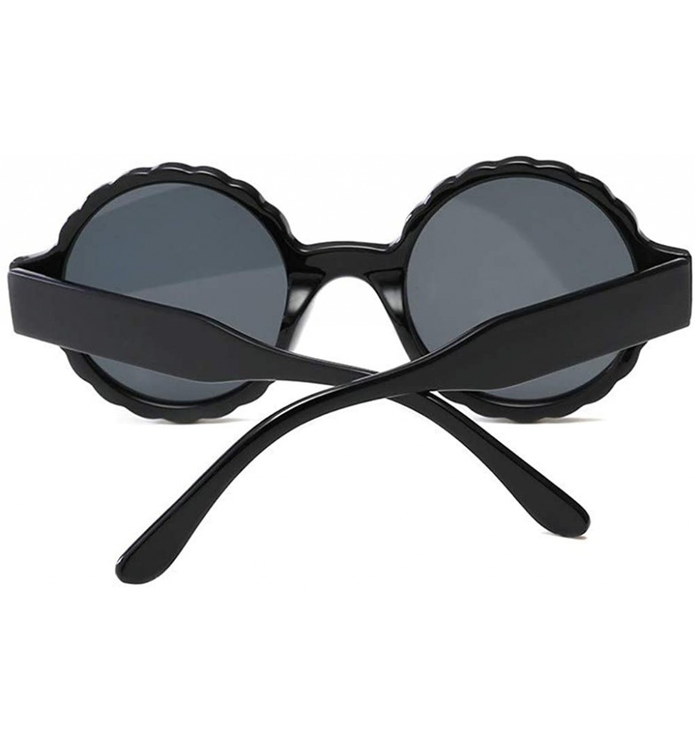 Women's Fashion Eyewear Large Round Frame Sunglasses Trendy Party Beach ...