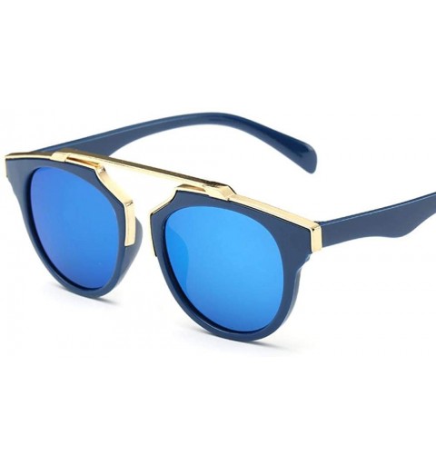 Aviator 2019 Fashion Children's Sunglasses Boys Girls UV400 Sun Glasses For Children 8 - 6 - C818YZUTONL $7.93