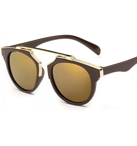 Aviator 2019 Fashion Children's Sunglasses Boys Girls UV400 Sun Glasses For Children 8 - 6 - C818YZUTONL $7.93