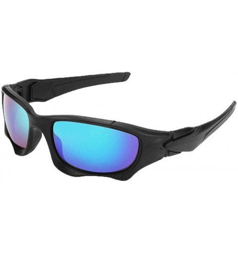 Rimless Men Sunglasses - Polarized Sports Sunglasses For Running Cycling Fishing - A - CD18SXONS55 $10.77