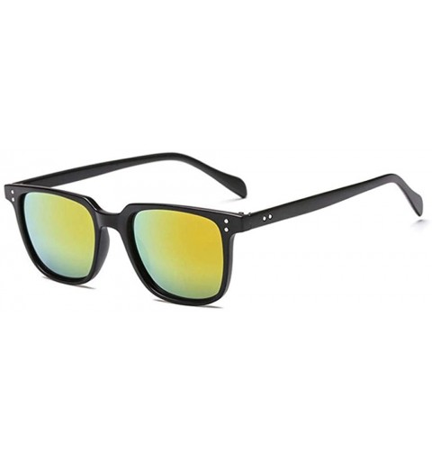 Aviator 2019 New Fashion Sunglasses Men Sunglasses Women Driving Mirrors Coating C1 - C4 - CH18XGEYA39 $11.00