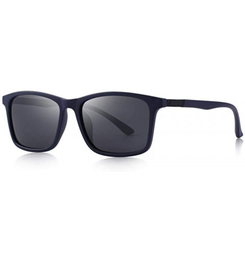 Sport DESIGN Men Polarized Sunglasses For Driving Outdoor Sports C04 Brown - C02 Dark Blue - CK18YKU69KX $9.51