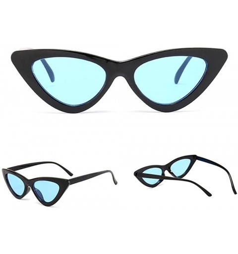 Cat Eye Women's Vintage Cat Eye Sunglasses - Plastic Fashion Eye Shades Sunglasses to Choose 2020 New Fashion - CU1979TR2DG $...