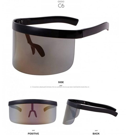 Oversized Sunglasses Oversize Windproof Eyeglasses - C6 - C318WC37HI9 $21.91