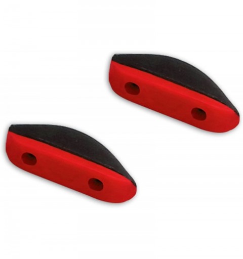 Goggle Replacement Nosepieces Accessories Si Shock Tube OO9329 Sunglasses - Red-euro Fit - CA199O7X0LI $8.05