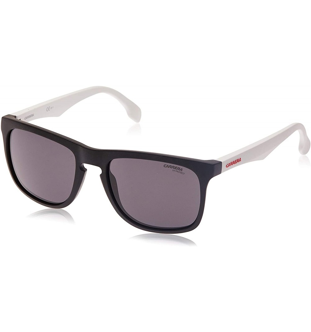 Rectangular 5043/S 003IR (Matt Black - White with Grey lenses) - C2183L6ORC8 $36.69