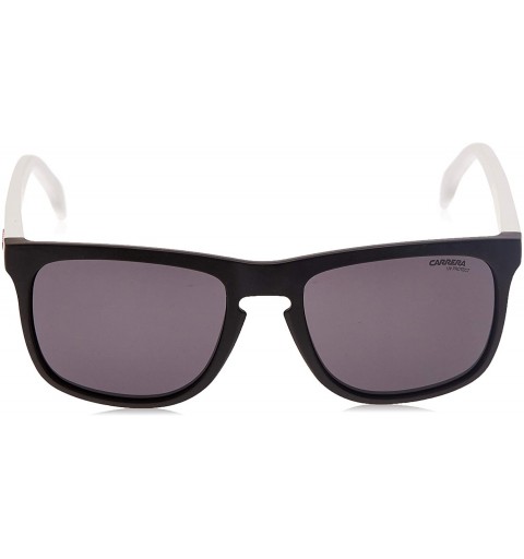 Rectangular 5043/S 003IR (Matt Black - White with Grey lenses) - C2183L6ORC8 $36.69