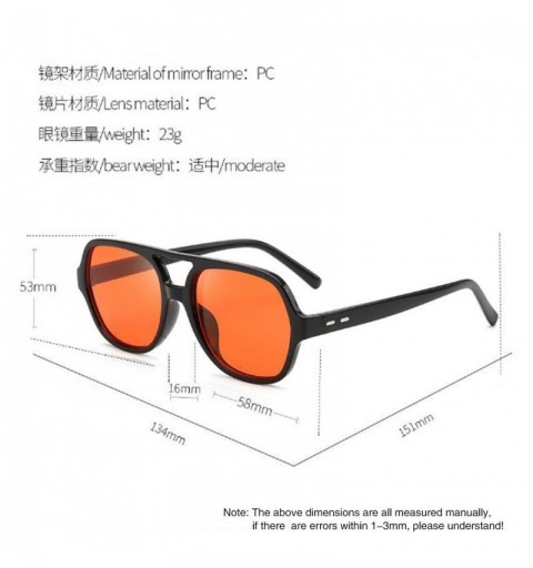 Sport Ocean proof UV proof sunglasses polygonal transparent - Black Frame Red Tablets - CI190OZI2C0 $10.03