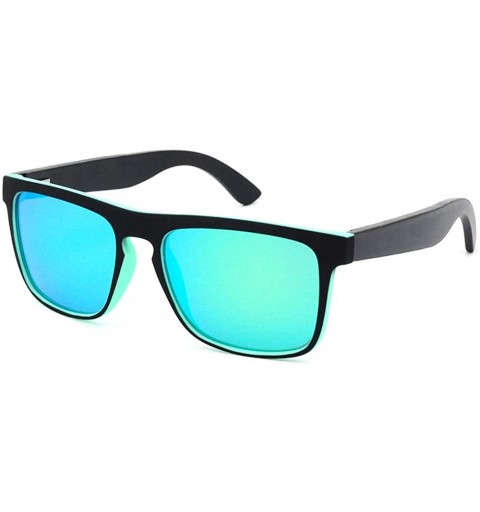 Square 2020 Polarized Sunglasses Men Brand Designer Handmade Original Wood Male Sunglass Sun Glasses Women Eyewear UV400 - CU...