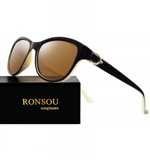 Sport Vintage Fashion Polarized Sunglasses for Women Classic Retro Designer UV Protection Sun Glasses - CF18TTS67ED $10.59