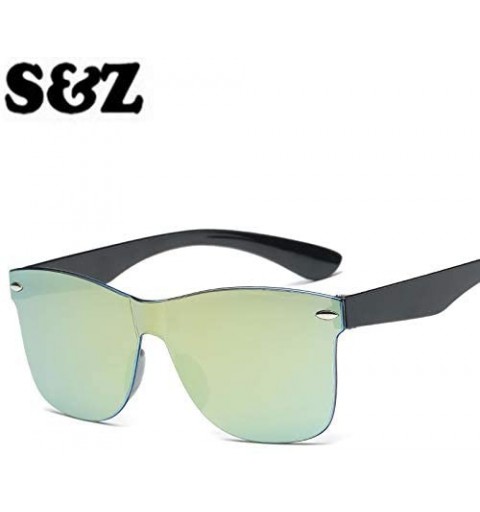 Rimless Sunglasses Women Retro Fashion Rimless Sun Glasses Women's Vintage Luxury Eyewear - C4 - CE18Y6HG2WK $26.41