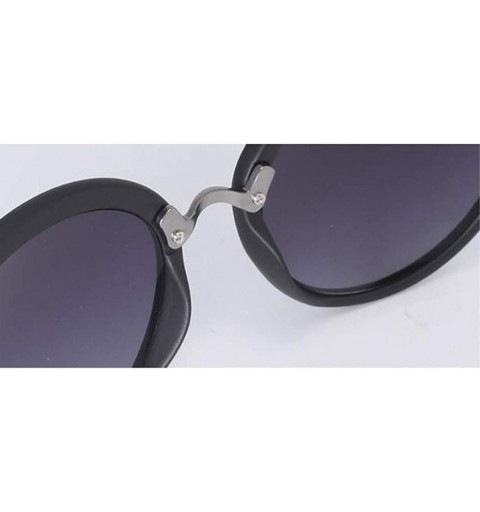 Aviator Fashion sunglasses - PC alloy anti-UV female sunglasses - A - CK18RY2NG04 $50.73