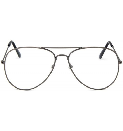 Round Aviation Gold Frame Sunglasses Classic Eyeglasses Transparent Clear Lens Optical Women Men Glasses Pilot - CQ199COH3AU ...