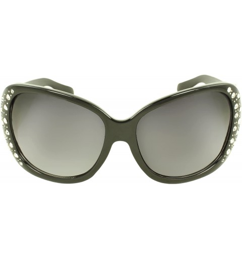 Shield Oval Sunglasses Black - C811F794SXV $18.14