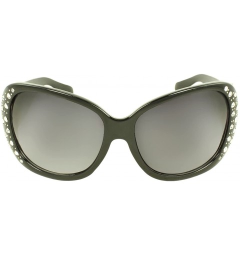 Shield Oval Sunglasses Black - C811F794SXV $18.14