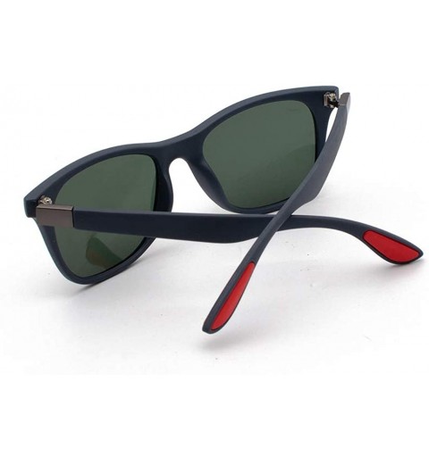 Rectangular Polarized Rectangular Sunglasses Lightweight Composite Frame Composite-UV400 Lens Glasses for Men and Women - CF1...