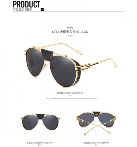 Rimless Steampunk Sunglasses - Gold - CG18ODT4T9D $17.60