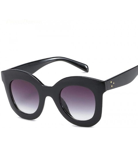 Aviator NEW Gradient Points Sun Glasses Tom High Fashion Designer 66133 Black Grey - 66133 Pink Purple - CV18Y5W3DC0 $11.46