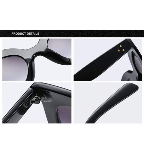 Aviator NEW Gradient Points Sun Glasses Tom High Fashion Designer 66133 Black Grey - 66133 Pink Purple - CV18Y5W3DC0 $11.46