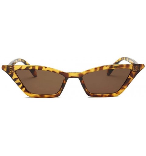 Aviator Vintage Sunglasses Women Cat Eye Luxury Brand Designer Sun Glasses Csilver - Csilver - CD18YQUZAKC $21.37