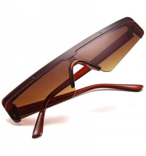 Square Vintage Rectangle Small Frame Sunglasses Fashion Designer Square Shades for Women - C31943HHW09 $12.03