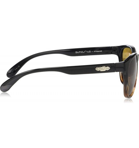 Square Loveseat Polarized Sunglasses - Black Tortoise Fade / Polarized Brown - CN1806S50MR $28.99