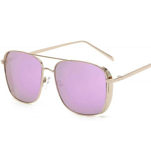 Sport Classic style Curved Trapezoidal Sunglasses for Men and Women Metal PC UV400 Sunglasses - Style 4 - CM18SZTXZ7E $21.75