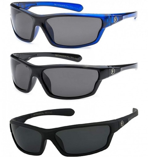 Sport Polarized 2 & 3 Pack Sunglasses - 3 Pack 1 Blk 1 Bm 1 Blu Nb - C11955Z4CXA $41.25